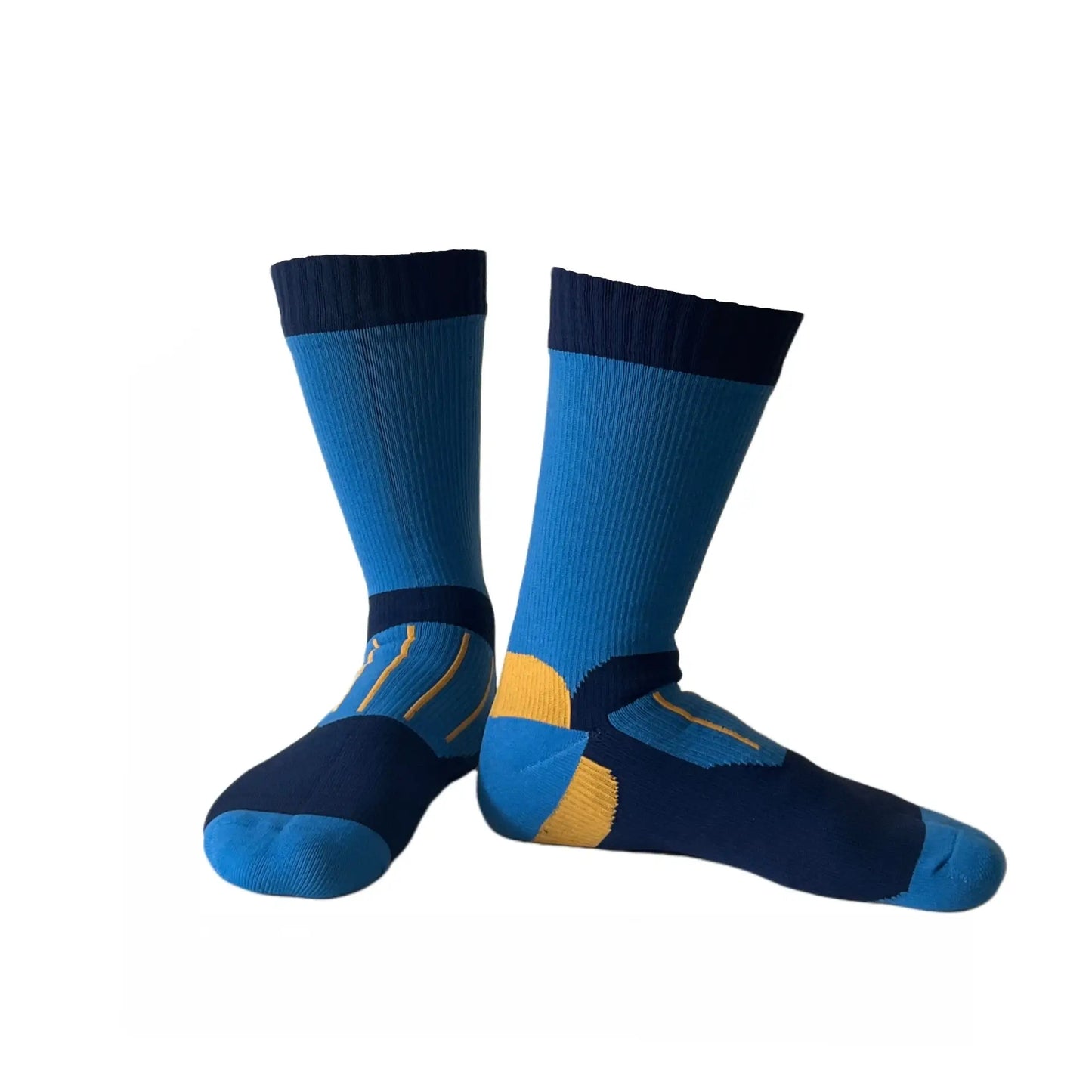 Unisex Crew Waterproof Socks Blue