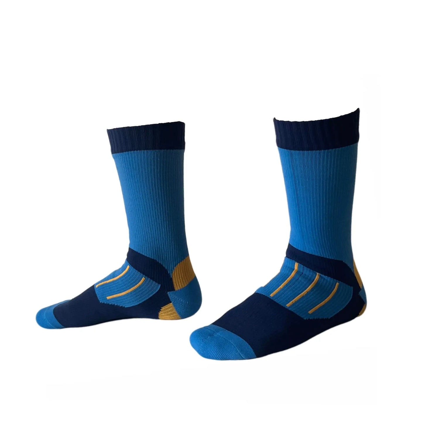 Unisex Crew Waterproof Socks Blue