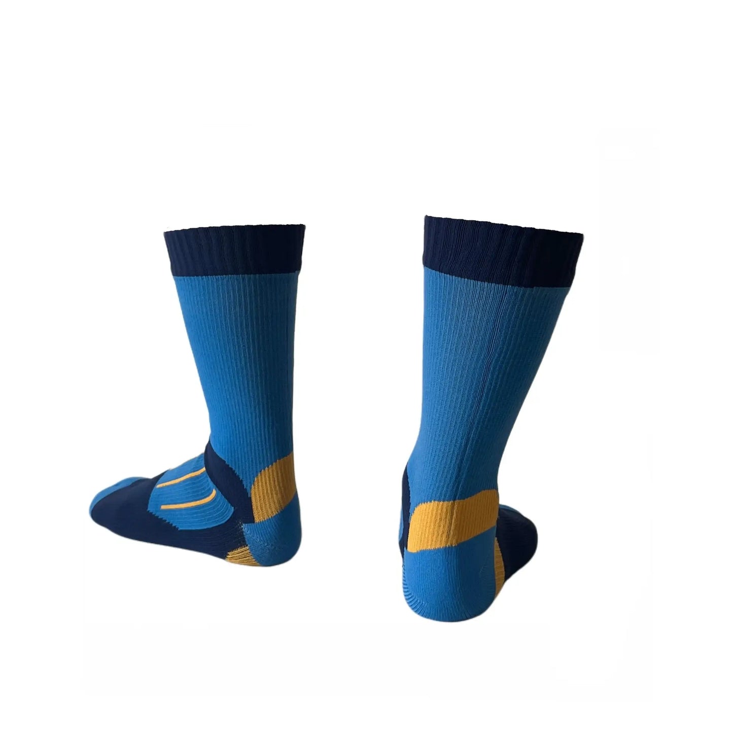 Unisex Crew Waterproof Socks Blue