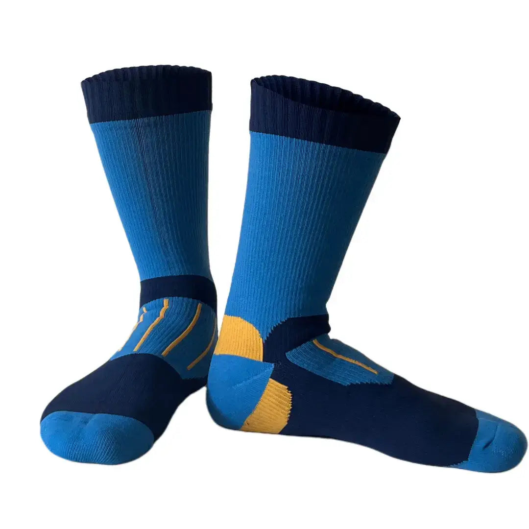 Unisex Crew Waterproof Socks - Blue
