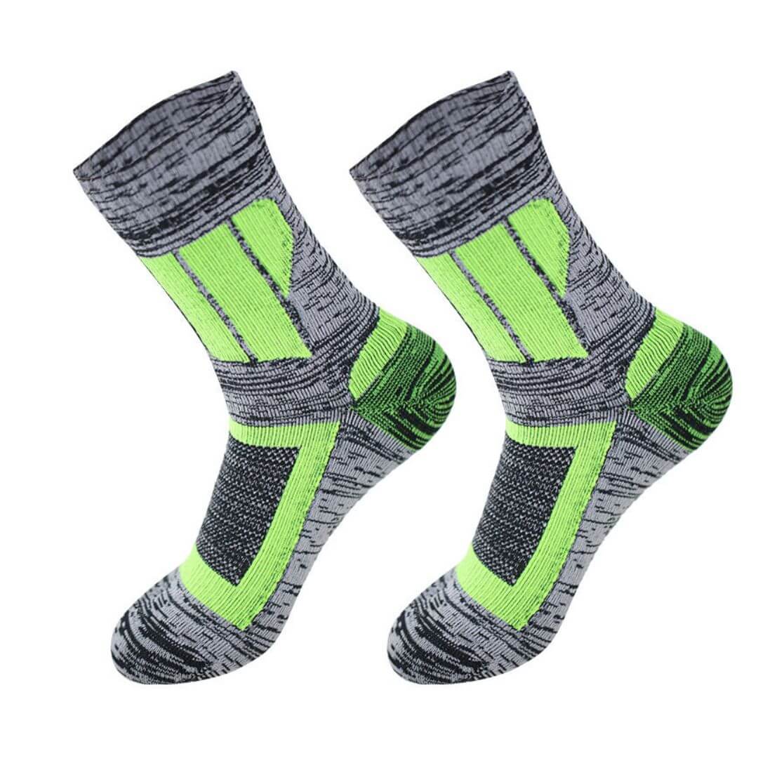 Unisex Crew Waterproof Socks - Colorblock