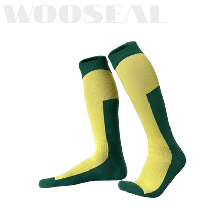 Unisex Knee High Waterproof Socks – Yellow & Green