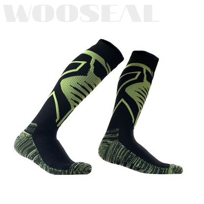 Unisex Knee High Waterproof Socks – Neon Green