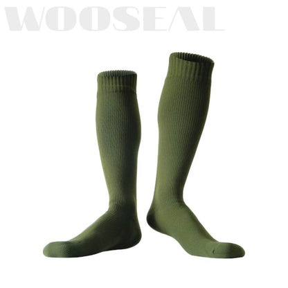 Unisex Knee High Waterproof Socks -Grass Green