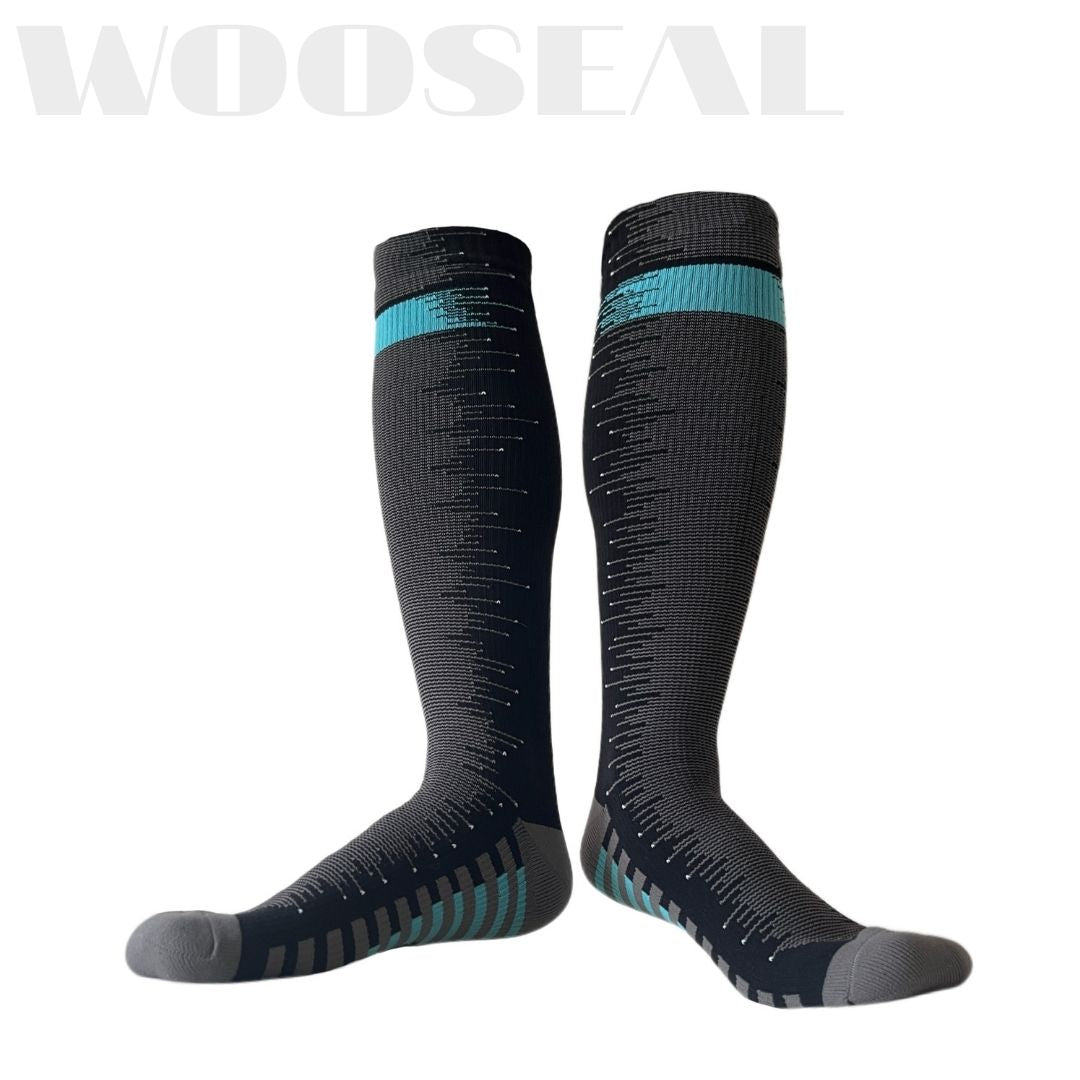 Unisex Knee High Waterproof Socks – Blue
