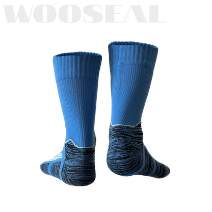 Unisex Crew Waterproof Socks - Ocean Blue