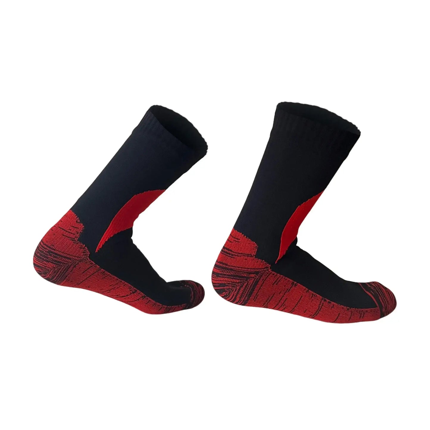 Unisex Crew Waterproof Socks - Red