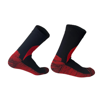 Unisex Crew Waterproof Socks - Red