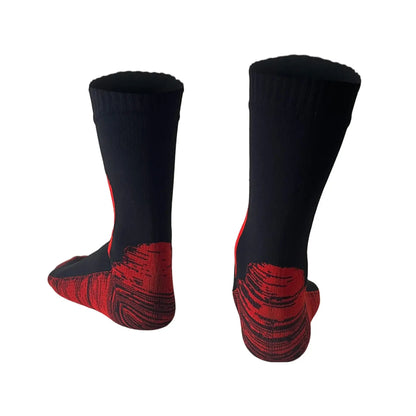 Unisex Crew Waterproof Socks - Red