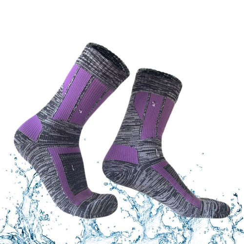 Unisex Crew Waterproof Socks - Colorblock